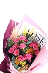 Blushing Pink Mirage Gül Buketi