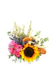 Pink & Summer Sunflower