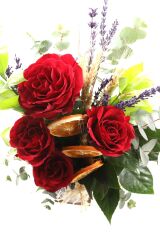 Valentine Roses Vazoda Gül