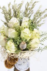 The Classic White Roses